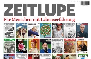Pro Senectute: Steinalt und doch taufrisch: Die Zeitschrift "Zeitlupe" von Pro Senectute Schweiz feiert ihren 100. Geburtstag