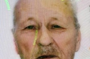 Polizeiinspektion Nordsaarland: POL-Nordsaarland: &Ouml;ffentlichkeitsfahndung nach dem Vermissten Omer Mestrovac, 84 Jahre alt.