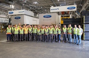 Ford-Werke GmbH: Ausbildungsstart bei Ford in Saarlouis: 35 Schulabsolventen beginnen berufliche Laufbahn