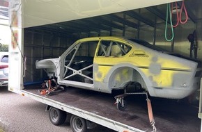 Hauptzollamt Ulm: HZA-UL: Opel-Rennkarosserie aus der Schweiz nachverzollt