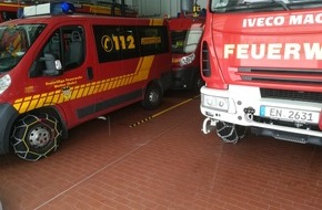 Feuerwehr Wetter (Ruhr): FW-EN: Wetter - Tief "Tristan" beschert der Feuerwehr Wetter (Ruhr) bisher wenig Arbeit