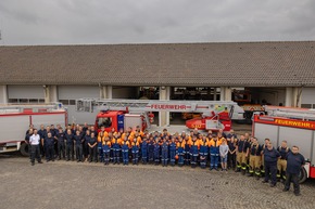 FW Kamen: Stadtübung der Jugendfeuerwehr