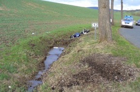 Polizeiinspektion Northeim: POL-NOM: Schwerer Kradunfall