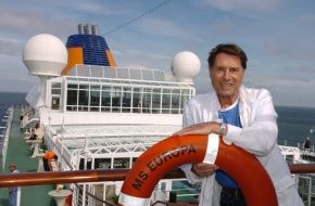 Hapag-Lloyd Cruises: MS EUROPA: Udo Jürgens gibt einen Solo-Abend an Bord / Auftritt in kleinem Rahmen vor Portovenere (mit Bild)