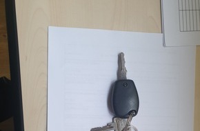 Polizeiinspektion Nienburg / Schaumburg: POL-NI: Autoschlüssel aufgefunden