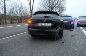 Polizei Coesfeld: POL-COE: Coesfeld, B525/ Auffahrunfall