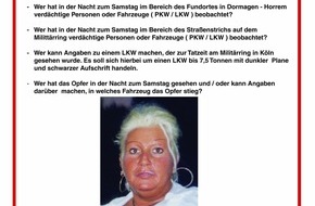 Polizei Düsseldorf: POL-D: Mord an Prostituierter-Öffentlichkeitsfahndung