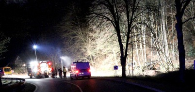 Polizei Rheinisch-Bergischer Kreis: POL-RBK: Overath - schwerer Unfall im Sülztal