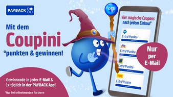 PAYBACK GmbH: PAYBACK startet eine neue gro&szlig;e Fr&uuml;hjahrsaktion / "Coupini" bringt noch mehr Punkte, Coupons und t&auml;gliche Gewinne in der PAYBACK App