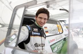 Skoda Auto Deutschland GmbH: SKODA AUTO Deutschland-Pilot Sepp Wiegand startet bei der Rallye Wartburg (BILD)