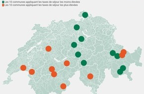 comparis.ch AG: Communiqué de presse: La jungle des taxes de séjour en Suisse : opacité et grandes disparités subsistent