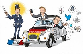 komm.passion GmbH Düsseldorf: Die deutschen Macrons: Jens Spahn und Christian Lindner / PAS-Studie verrät, welchen Politikern deutsche Macron-Fans in Social Media und im derzeitigen Wahlkampf am nächsten stehen