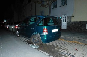 Polizeidirektion Mayen: POL-PDMY: Mayen, Verkehrsunfall mit hohem Sachschaden durch Übermüdung