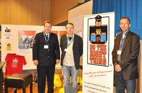 Polizeiinspektion Harburg: POL-WL: "Danke" sagen kommt an - Winsener Präventionsprojekt "Do The Right Thing" wird auf Fachmesse vorgestellt