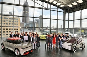 Kia Deutschland GmbH: Kia-Designteam ist "Team of the Year" / Dreifach-Triumph von Kia Motors beim Designwettbewerb Automotive Brand Contest 2014 (FOTO)