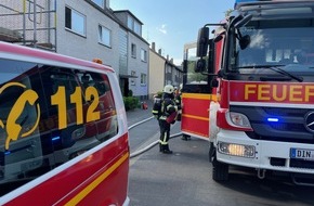 Feuerwehr Dinslaken: FW Dinslaken: Zimmerbrand auf der Buchenstraße