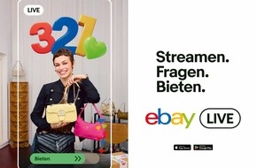 eBay Deutschland: &bdquo;3, 2, 1 &hellip;!" ist zur&uuml;ck: eBay Deutschland startet neue Markenkampagne rund um eBay Live