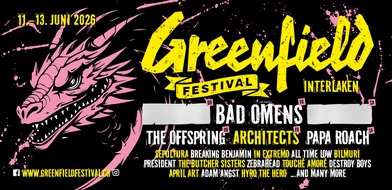 act entertainment ag: Greenfield Festival kündigt die erste Bandwelle für 2026 an