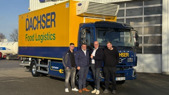 Dachser SE: Der hundertste vollelektrische Lkw bei Dachser kommt im Food Logistics-Verteilerverkehr zum Einsatz