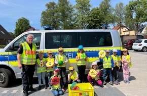 Polizeiinspektion Wilhelmshaven/Friesland: POL-WHV: Verkehrssicherheit im Kindergarten Zum Guten Hirten