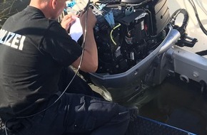 Landeswasserschutzpolizeiamt Mecklenburg-Vorpommern: LWSPA M-V: Wasserschutzpolizei Sassnitz bietet Bootsmotorencodierung in Breege(Rügen) an