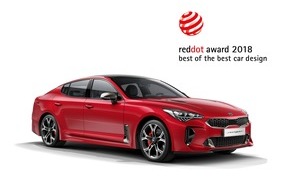 Kia Deutschland GmbH: Erneuter Design-Hattrick: Kia holt drei Red Dot Awards, "Goldmedaille" für Stinger