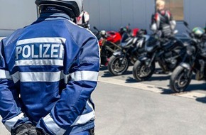 Polizeipräsidium Mittelhessen - Pressestelle Marburg-Biedenkopf: POL-MR: POLIZEI MITTELHESSEN LÄDT EIN ZUR BIKER-SAFETY-TOUR AM 21.06.2025