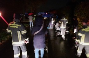 Freiwillige Feuerwehr Werne: FW-WRN: Stimmungsvoller Martinszug der Feuerwehr durch Langern
