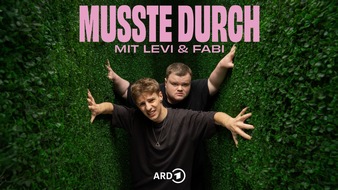 WDR Westdeutscher Rundfunk: „Musste durch – mit Levi & Fabi“ / Junge Programme der ARD starten gemeinsamen Podcast