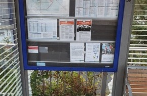 Bundespolizeiinspektion Kassel: BPOL-KS: Scheibe am Haltepunkt Kassel Jungfernkopf zerstört