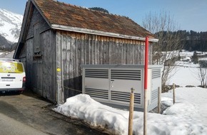 St.Gallisch-Appenzellische Kraftwerke AG: SAK Medienmitteilung: SAK schliesst Netzsanierung im Gebiet Unterwasser der Gemeinde Wilhaus-Alt St.Johann ab