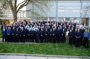 Polizeipräsidium Heilbronn: POL-HN: Heilbronn: 141 neue Kolleginnen und Kollegen beim Polizeipräsidium Heilbronn begrüßt