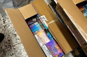 Hauptzollamt Heilbronn: HZA-HN: Unversteuerte und nicht verkehrsfähige Tabakwaren bei Kontrollen sichergestellt