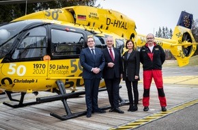 ADAC SE: Aktuelle Bilder zur Einsatzbilanz der ADAC Luftrettung / Startschuss 50 Jahre Luftrettung