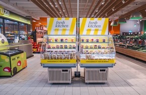 Kaufland: Frische, gewürfelt und in Scheiben: Kaufland bietet Kunden durch neue Kooperation mit Yuzu direkt vor Ort zubereitete Obst- und Gemüsesnacks