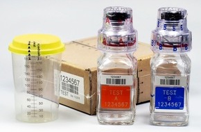 Berlinger Special AG: Berlinger Special AG: Einheitlicher Sicherheitsstandard für Dopingproben-Kits