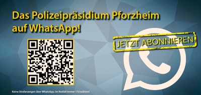 Polizeipr&auml;sidium Pforzheim: POL-Pforzheim: (PF) Pforzheim: Live dabei - Ein Tag im Dauereinsatz mit dem Polizeipr&auml;sidium Pforzheim