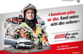 Feuerwehr Heiligenhaus: FW-Heiligenhaus: Presseeinladung - Start der landesweiten Mitgliederwerbekampagne