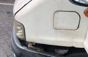 Verkehrsdirektion Koblenz: POL-VDKO: Schrottfahrzeug aus dem Verkehr gezogen - Transporter aus Osteuropa zeigte desolaten technischen Zustand
