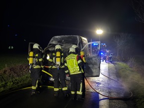 FW-AUR: Sprinter niedergebrannt