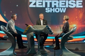ZDF: Zurück in die Zukunft - Johannes B. Kerner präsentiert "Die große Zeitreise-Show" im ZDF (BILD)