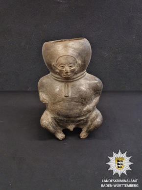 LKA-BW: 17 wertvolle Kulturschätze aus dem Handel gezogen und an den peruanischen Staat zurückgegeben