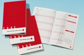 Schweizerisches Rotes Kreuz / Croix-Rouge Suisse: Die Rotkreuz-Taschenagenda fürs neue Jahr