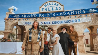 Constantin Film: 5 Mio. Kinobesucher! / Box-Office-Meilenstein für / DAS KANU DES MANITU