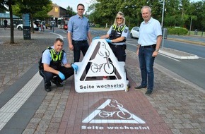 Polizei Warendorf: POL-WAF: Kreis Warendorf. Gegen Geisterradeln - kleine Regelverst&ouml;&szlig;e mit gro&szlig;en Folgen