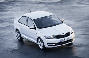 Skoda Auto Deutschland GmbH: Bestwertung: Fünf Sterne für Sicherheit im SKODA Rapid (BILD)