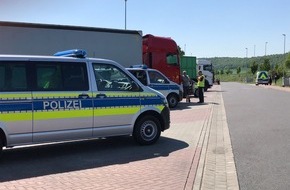 Polizeidirektion Göttingen: POL-GOE: Schwerlastkontrollen auf der A7 am 14.05.2018