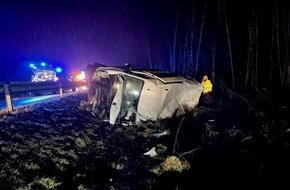 Polizeidirektion Neuwied/Rhein: POL-PDNR: Emmerzhausen - Fahrer bei Verkehrsunfall schwerverletzt