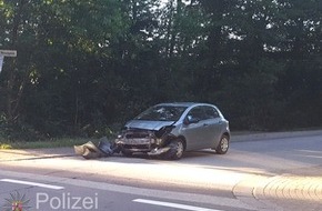 Polizeipräsidium Westpfalz: POL-PPWP: Vorfahrtsmissachtung führt zu Unfall