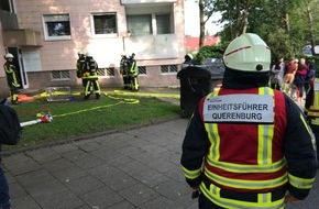 Feuerwehr Bochum: FW-BO: Kellerbrand in einem Mehrfamilienhaus
